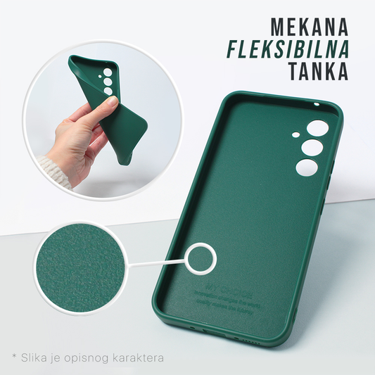 Torbica 3D Camera za Xiaomi Redmi Note 15 Pro 4G tamno zelena