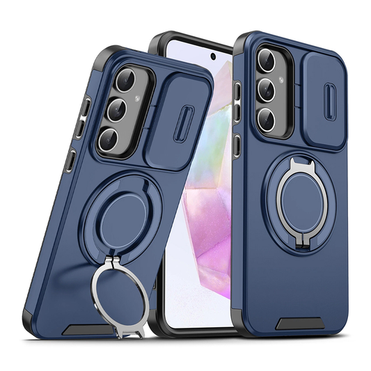 Torbica CamShield Ring stand za Samsung A576B Galaxy A57 5G plava