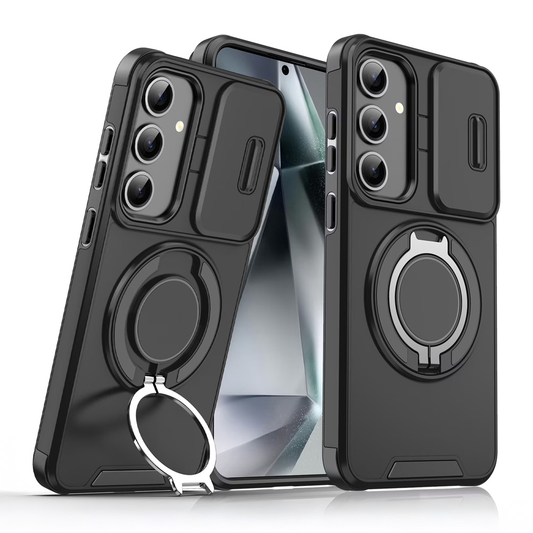 Torbica CamShield Ring stand za Samsung S946B Galaxy S26 Plus crna