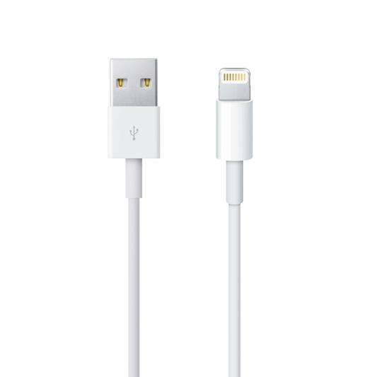 Data kabl L za iPhone 11-14 USB na Lightning beli 1m