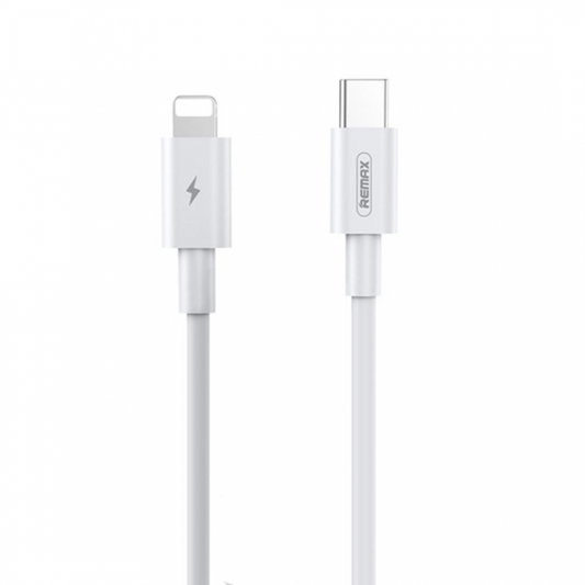 Data kabl REMAX RC-183i PD 30W Type C na iPhone lightning 2m beli