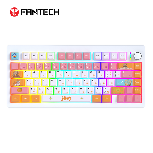Tastatura Mehanicka Gaming Fantech MK921 Maxfit 8 Wireless ONE PIECE - NAMI (brown switch)