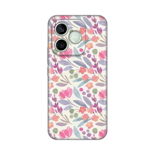 Torbica Silikonska Print za Honor 600 Lite Watercolor Flowers