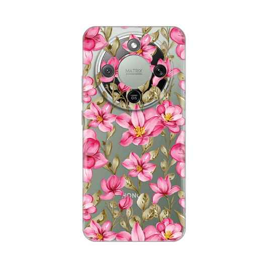 Torbica Silikonska Print za Honor Magic 8 Lite Magnolia