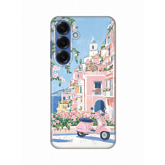 Torbica Silikonska Print za Samsung S931B Galaxy S25 Pink Italy