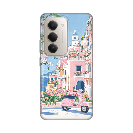 Torbica Silikonska Print za Xiaomi Redmi 15 4G Pink Italy