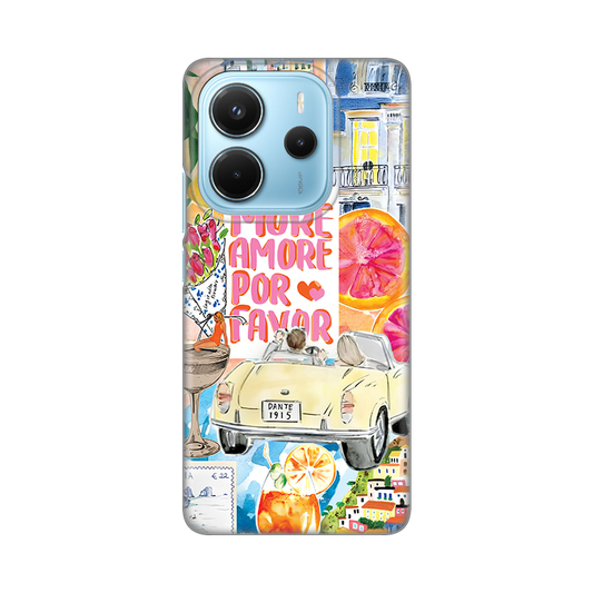 Torbica Silikonska Print za Xiaomi Redmi Note 14 4G (SRB) More Amore