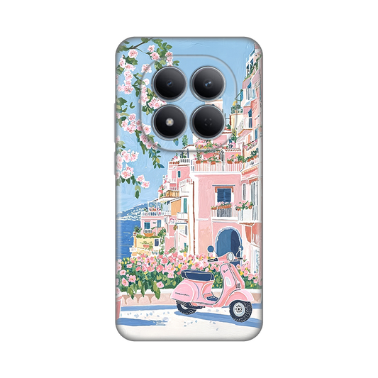 Torbica Silikonska Print za Xiaomi Redmi Note 15 Pro 5G Pink Italy