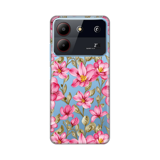 Torbica Silikonska Print za ZTE Blade A54 Magnolia