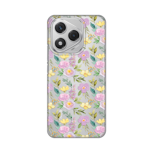 Torbica Silikonska Print Skin za Honor 400 Lite Soft Flowers