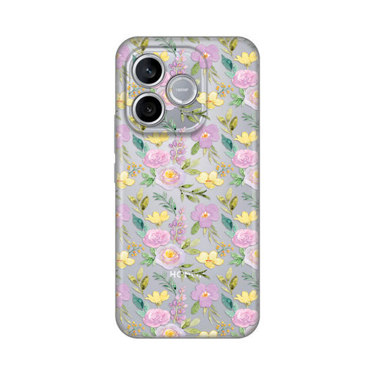 Torbica Silikonska Print Skin za Honor 600 Lite Soft Flowers