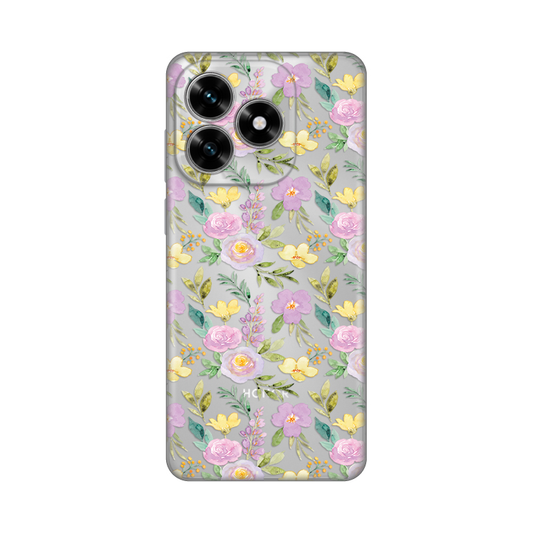 Torbica Silikonska Print Skin za Honor X5c Plus Soft Flowers