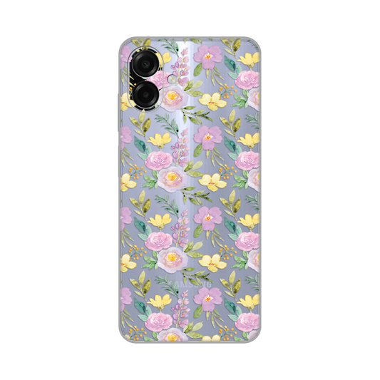 Torbica Silikonska Print Skin za Samsung A075F Galaxy A07 Soft Flowers