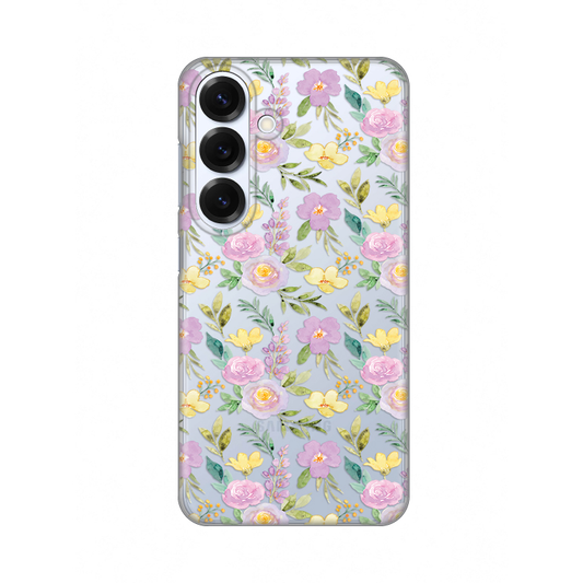 Torbica Silikonska Print Skin za Samsung S931B Galaxy S25 Soft Flowers