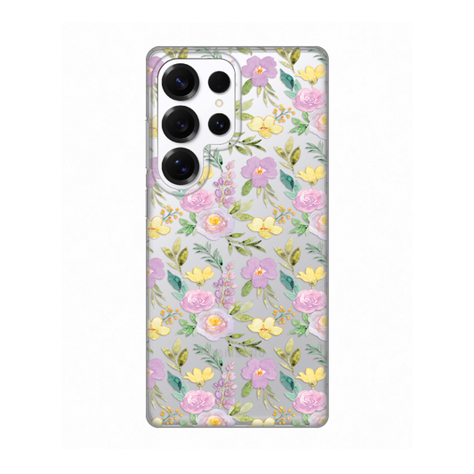 Torbica Silikonska Print Skin za Samsung S938B Galaxy S25 Ultra Soft Flowers