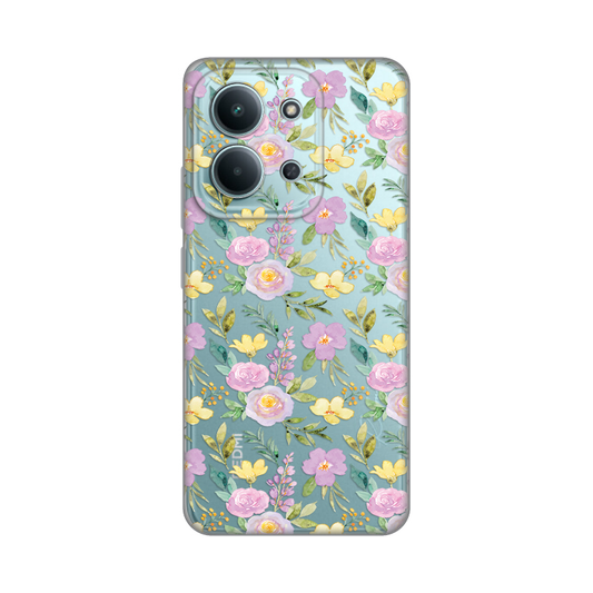 Torbica Silikonska Print Skin za Xiaomi Redmi 15C 4G Soft Flowers