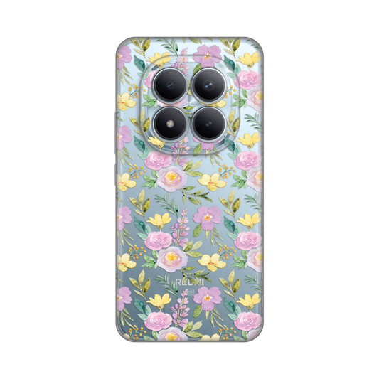 Torbica Silikonska Print Skin za Xiaomi Redmi Note 15 Pro Plus 5G Soft Flowers