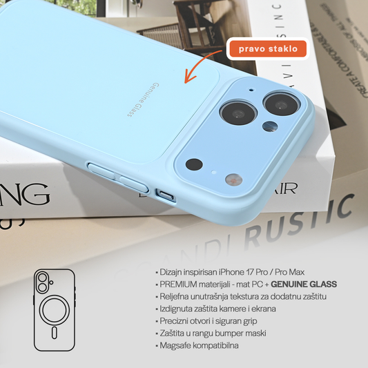 Torbica Magsafe GlowUp za iPhone 17 Pro 6.3 pink