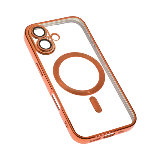 Torbica Magsafe Lux za iPhone 16 6.1 narandzasta