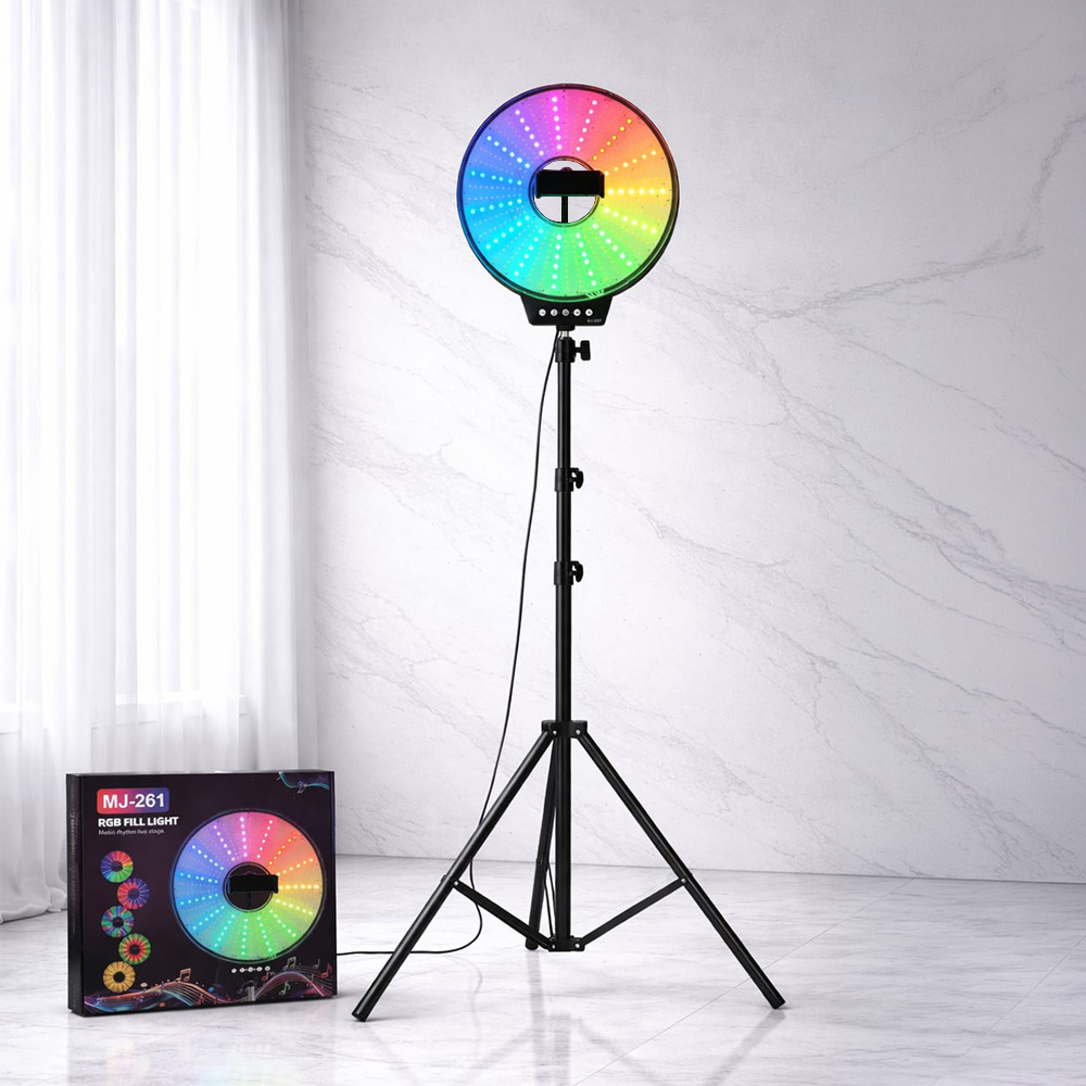 LED lampa RGB MJ261 sa drzacem za mobilni telefon