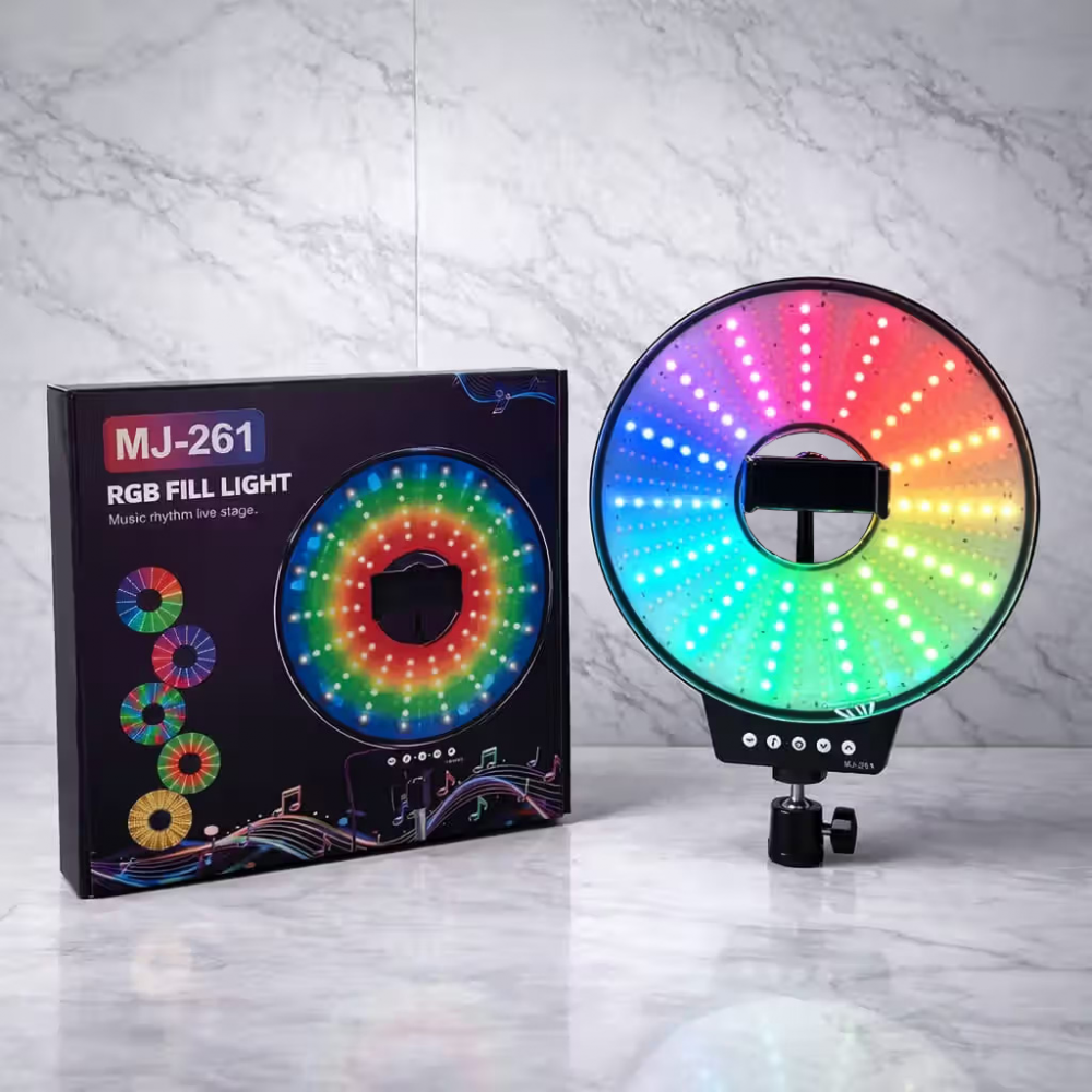 LED lampa RGB MJ261 sa drzacem za mobilni telefon