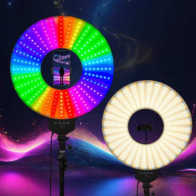 LED lampa RGB MJ261 sa drzacem za mobilni telefon