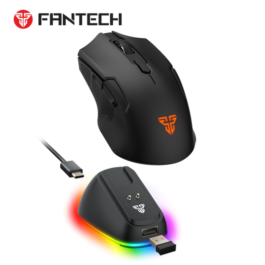 Mis Wireless Fantech WG11V2RD Cruiser II crni