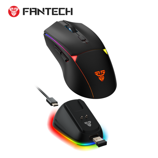 Mis Wireless Gaming Fantech WG7V2RD Crypto II crni