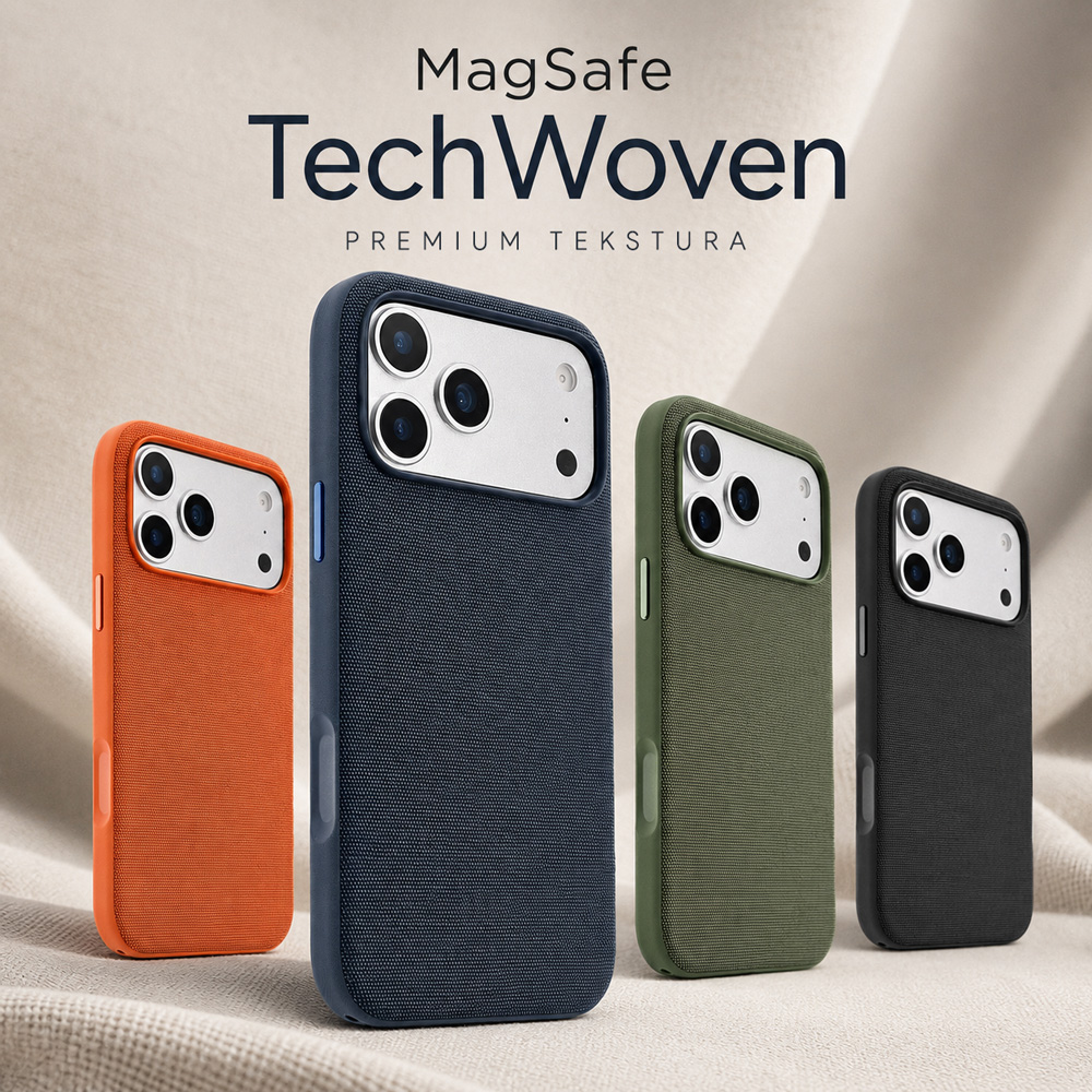 Torbica Magsafe TechWoven za iPhone 17 6.3 narandzasta