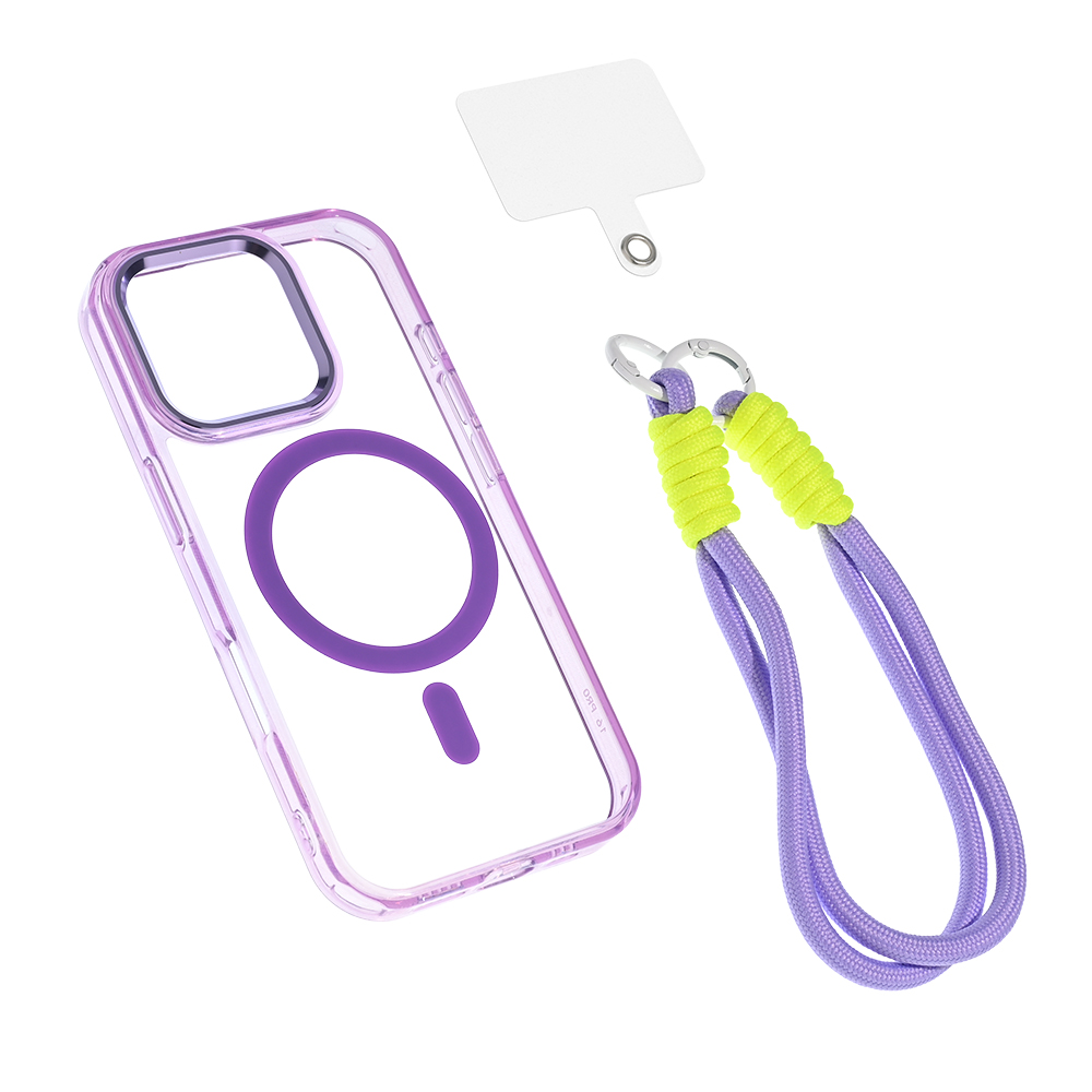 Torbica Magsafe Loop za iPhone 16 Pro 6.3 ljubicasta