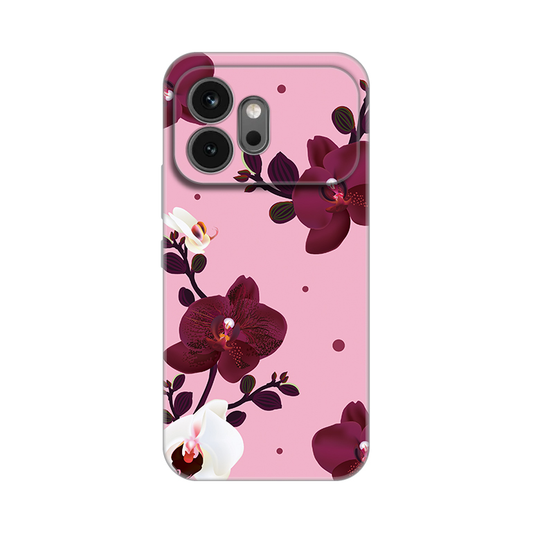 Torbica Silikonska Print Skin za Honor 600 Pink Orchid