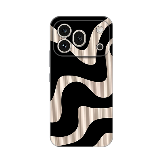Torbica Silikonska Print Skin za Honor 600 Pro Black Flow