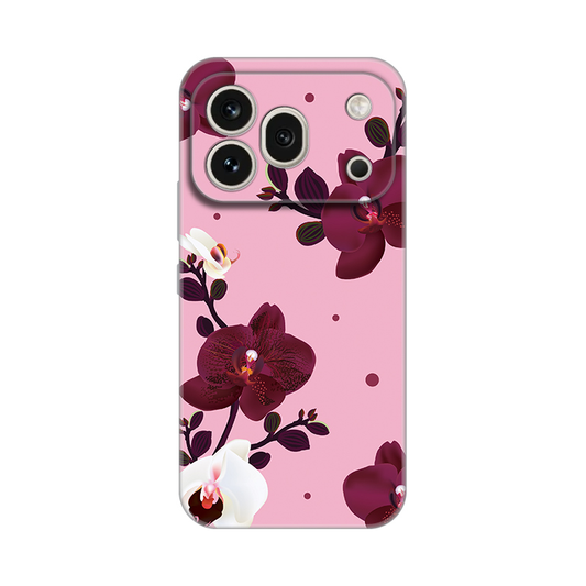 Torbica Silikonska Print Skin za Honor 600 Pro Pink Orchid