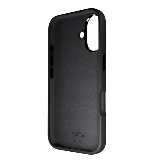 Torbica Puro ICON MAG PRO za iPhone 16 Pro 6.3 crna