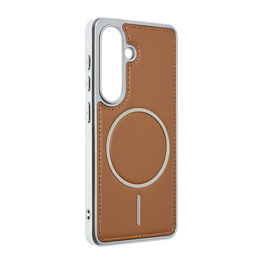 Torbica Magsafe Urban Leather za Samsung S941B Galaxy S26 braon