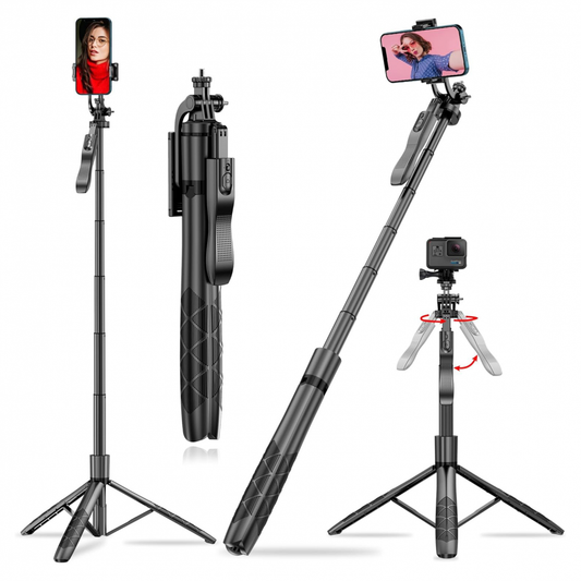 Selfie stick L16 + tripod crni