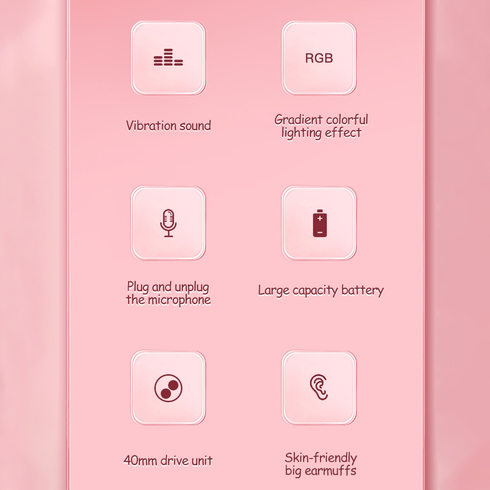Bluetooth slusalice Bunny mint