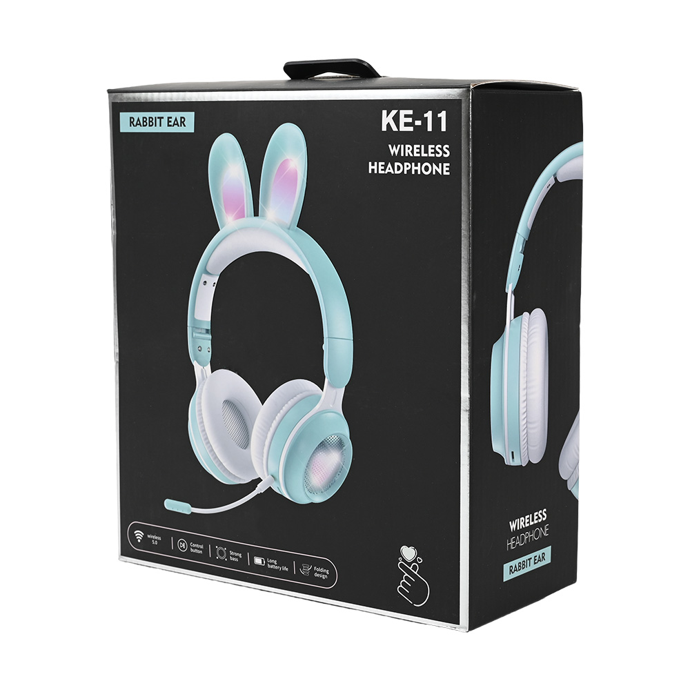 Bluetooth slusalice Bunny mint