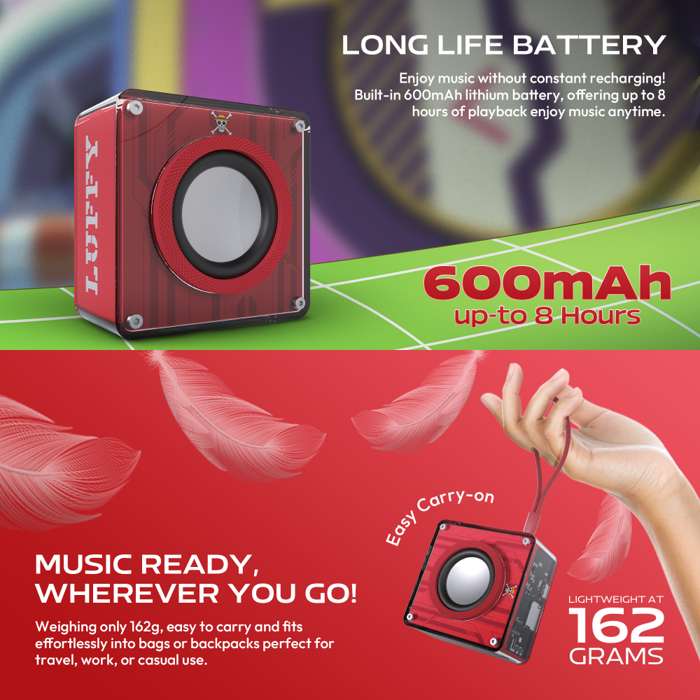 Wireless zvucnik Fantech BS152 OP NeraBox ONE PIECE - LUFFY