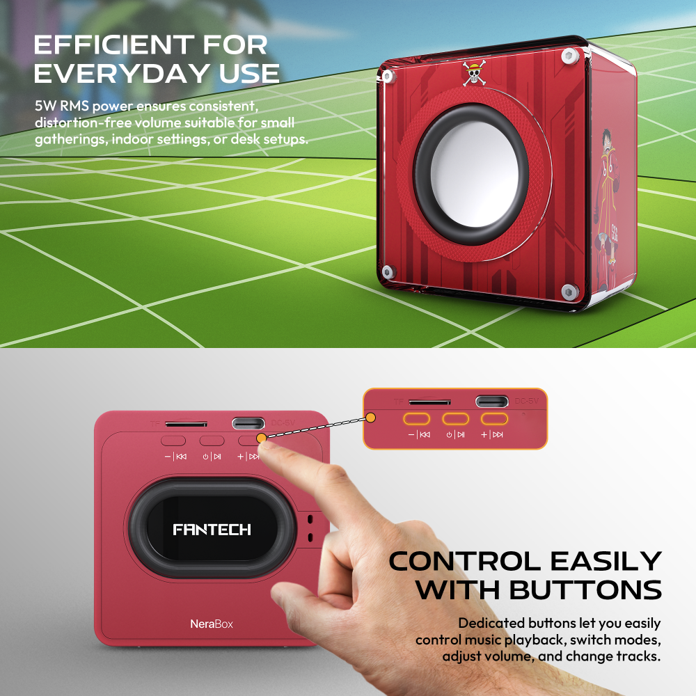 Wireless zvucnik Fantech BS152 OP NeraBox ONE PIECE - LUFFY
