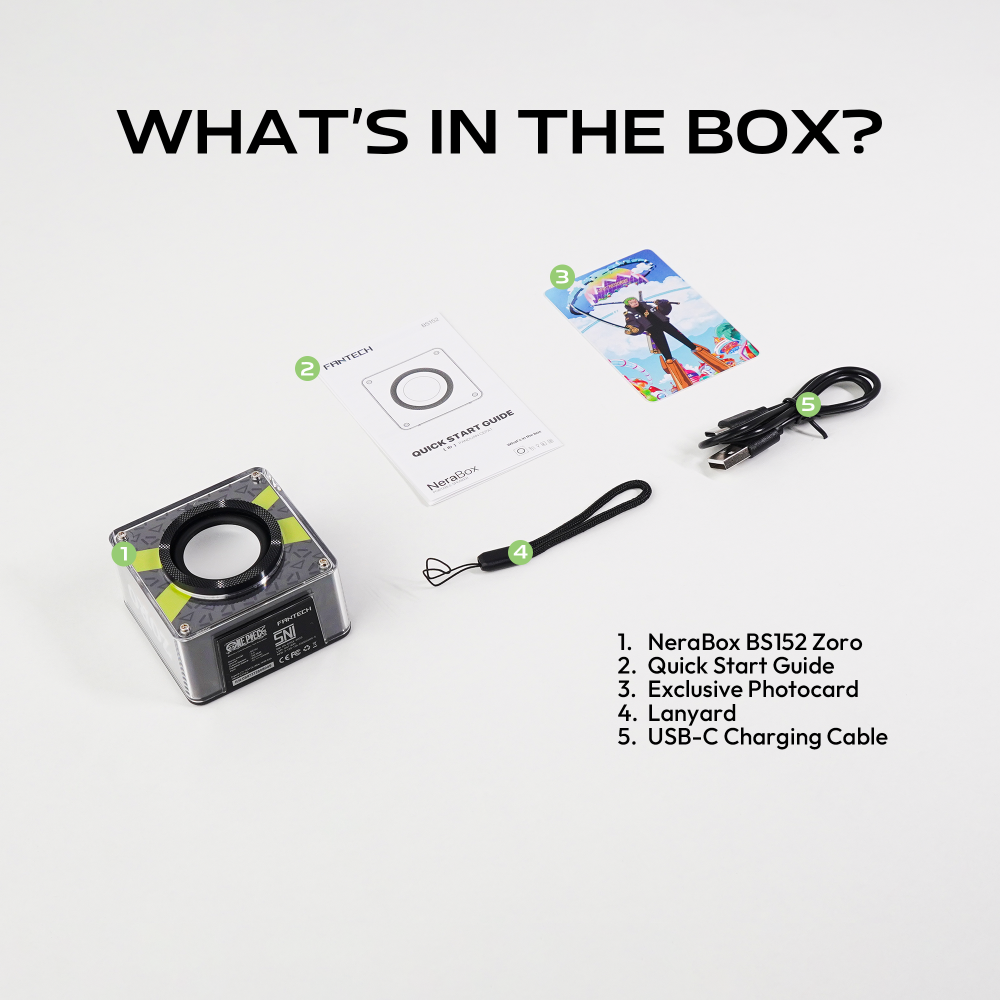 Wireless zvucnik Fantech BS152 OP NeraBox ONE PIECE - ZORO