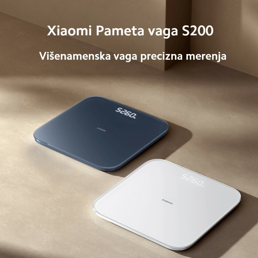 Kucna vaga Xiaomi MI Body Composition Scale S200 bela