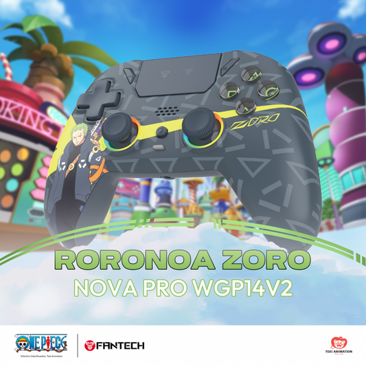 Joypad Wireless Fantech WGP14V2 OP EOS PRO II ONE PIECE - ZORO