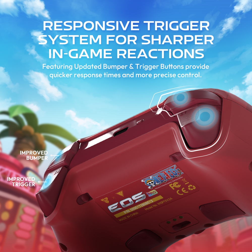 Joypad Wireless Fantech WGP15V2A OP EOS PRO II ONE PIECE - LUFFY