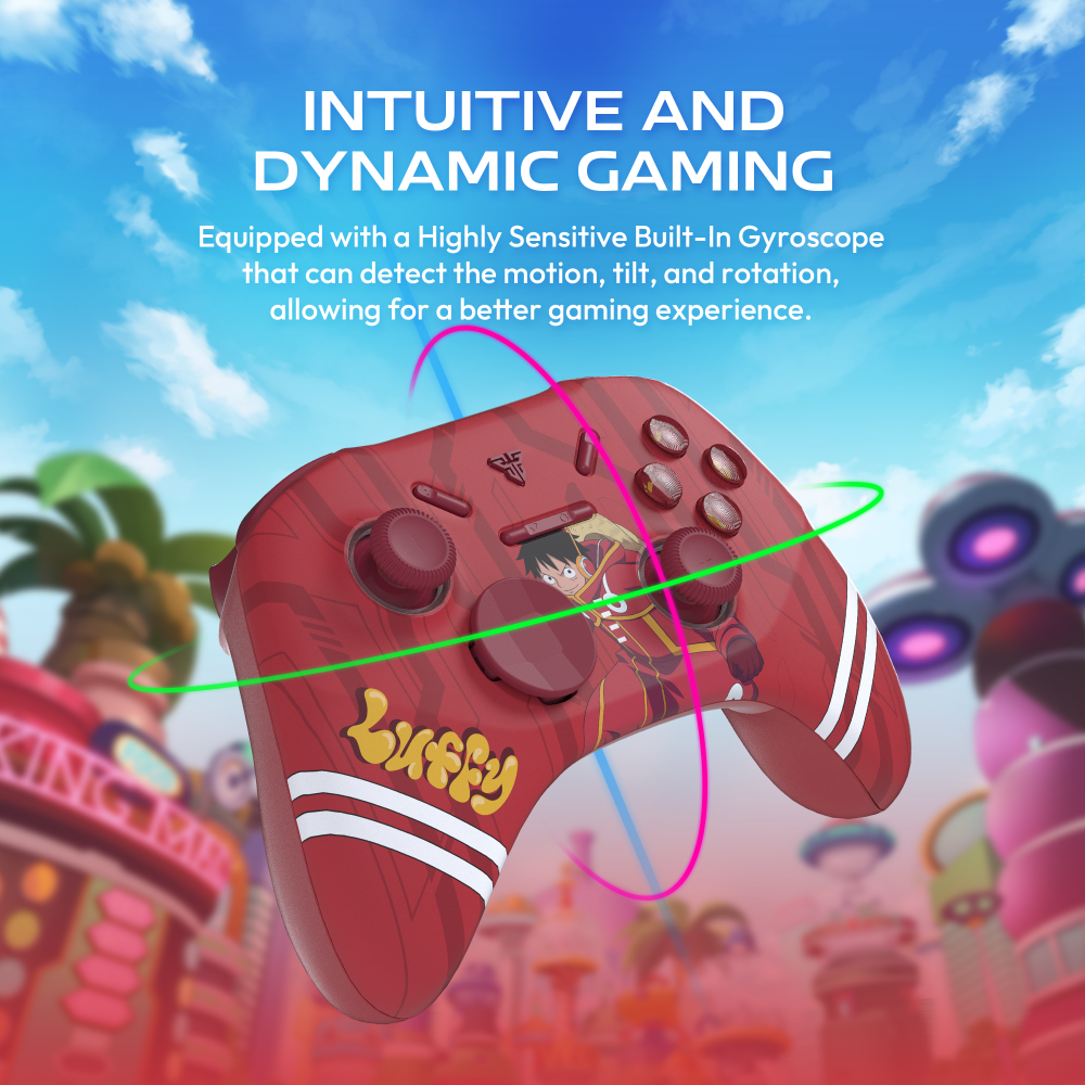 Joypad Wireless Fantech WGP15V2A OP EOS PRO II ONE PIECE - LUFFY