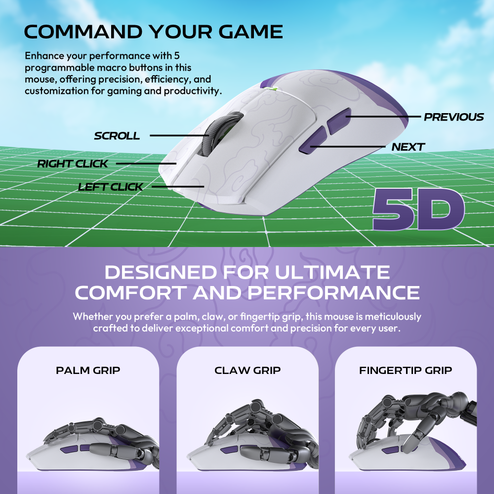 Mis Wireless Gaming Fantech WG13E Tanto E ONE PIECE - GEAR5