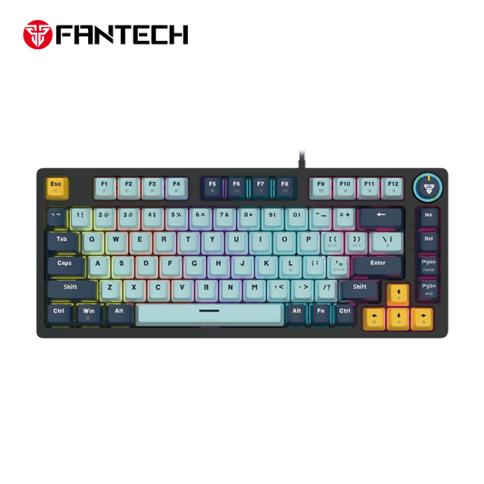 Tastatura Mehanicka Gaming Fantech MK875 RGB Atom 81 SkyBlue (taro switch)