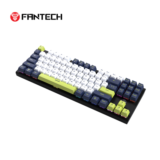 Tastatura Mehanicka Gaming Fantech MK877S RGB Atom 87S Mori bela (taro switch)