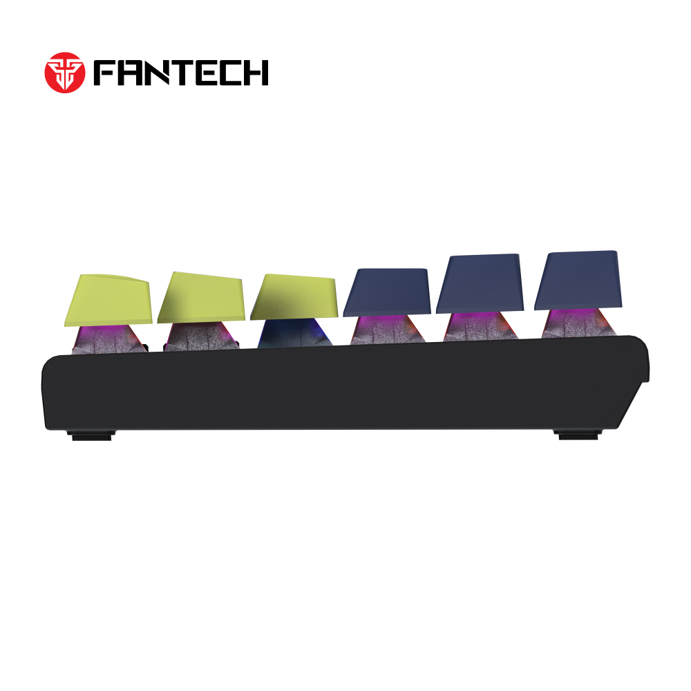 Tastatura Mehanicka Gaming Fantech MK877S RGB Atom 87S Mori bela (taro switch)