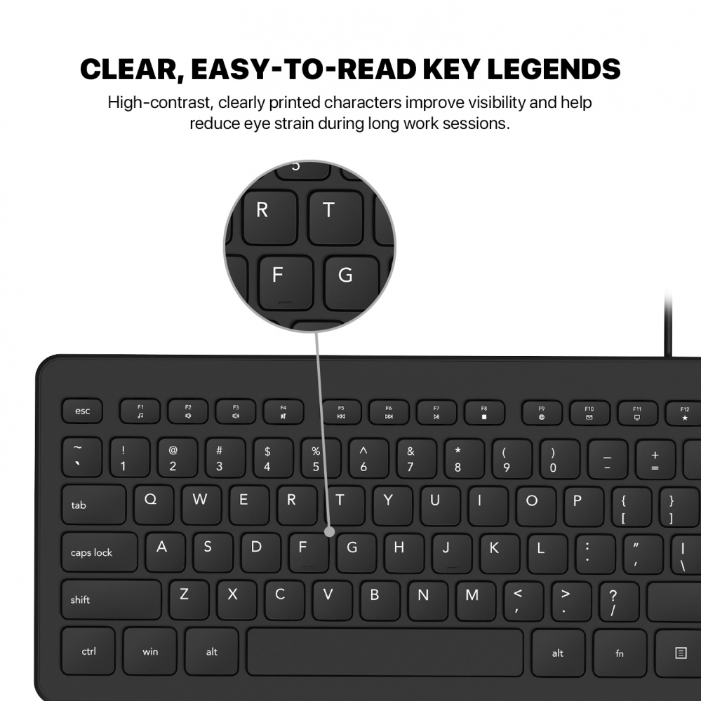 Tastatura Wired Fantech K214 GO balck